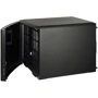 Корпус Fractal Design Node 804 (FD-CA-NODE-804-BL-W): Матеріал передній панелі алюміній