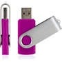 USB-флешка eXceleram 32GB P1 Series USB 2.0 Silver/Purple (EXP1U2SIPU32) фото 3