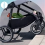 Универсальная коляска 2 в 1 Kinderkraft Nea Deep Grey (KSNEA000DGR2000): Ширина шасси 60
