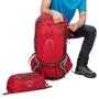 Рюкзак Osprey Atmos AG 65 Rigby Red - MD (009.1704): Дополнительно боковые карманы, регулировка длины спинки, свисток, вентилируемая система спины, подвесная система E