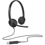 Наушники Logitech Headset H340 USB (981-000475): Тип конструкции накладные