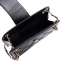 Женская сумка-сэтчел Valiria Fashion черная (4DETBI2231-2): Фактура Стеганая, Матовая, Гладкая