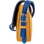Женская сумка почтальонка Laskara разноцветная (LK-10245-blue-yellow): Материал Искусственная кожа