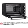 Электродуховка настольная PERFELLI TRIMO 48 GREY: Объем, л 48