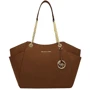 Женская сумка тоут Michael Kors коричневая (889154488755)