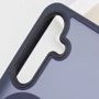 Чехол для телефонов Mobile Case TPU+PC Metal Buttons with MagSafe Colorful Navy Blue for Samsung S921 Galaxy S24 фото 6