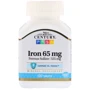21st Century Iron, 65 mg, 120 Tablets