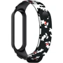 Ремінець ArmorStandart Cartoon Mickey Siluet Black (ARM59256) for Xiaomi Mi Smart Band 5/6/7