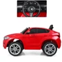 Детский электромобиль Джип Bambi Racer BMW X6M, красный (JJ2199EBLR-3): Рекомендуемый возраст от 3 лет до 8 лет