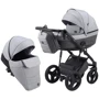 Коляска 2 в 1 Bair Play Plus Soft BPS-218 серый - графит (кожа)