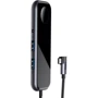 Адаптер Baseus Adapter Superlative USB-C to 2xUSB3.0+HDMI+3.5mm Deep Grey with Wireless Charger (CAHUB-AZ0G) for Apple Watch фото 4