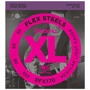 Струна для гитар Струны D`ADDARIO EFX170 XL FLEX STEELS LIGHT 45-100