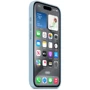 Чехол для iPhone Apple Silicone Case with MagSafe Light Blue (MWNM3) for iPhone 15 Pro: Тип аксессуара чехол