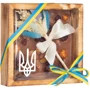 Шоколад молочный Laviva Chocolate "Mini Flower Ukraine" 33.6% Milk chocolate 170 г (UA-0003)
