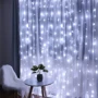 Гирлянда водопад (штора) Springos 2 x 2 м 400 LED CL0098 Cold White фото 5