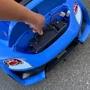Електромобіль Kidsauto Tesla Style синій: Вид автомобіль