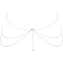 Цепочка для тела Bijoux Indiscrets Magnifique 8 Body Chain — Silver