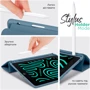 Аксессуар для iPad ArmorStandart Smart Case Fold Pen Lavender Grey for iPad Pro 11 2024 M4 (ARM78127): Особенности Приятен на ощупь, Стильный дизайн, Складывается в подставку, Удобно держать в руке, режим автопробуждения/сна