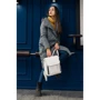 Женский рюкзак Sambag Loft MET белый (22203008): Стиль Повседневный (Casual)