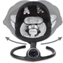 Закачуючий центр Kidwell 2в1 REVE Black/Silver (Hnrt_4852): Вік с рождения