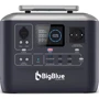 Зарядная станция BigBlue CP1000 1000W/ 1075 Вт/ч / LiFePO4: Емкость аккумулятора, Вт/ч 1075