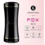 Мастурбатор з двома входами FOX Masturbation Cup - Double Ends black, BS6300035