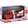Машинка Same Toy Truck пожарная машина с лестницей со светом и звуком (98-616AUt)