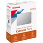 Внешний жесткий диск Toshiba Canvio Flex 4TB (HDTX140ESCCA): Размеры, мм 111x80x20