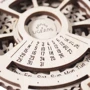 Механічний 3D пазл UGEARS Навігатор дат 2.0 (70218) фото 3