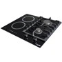 Варочная поверхность VENTOLUX HG622 B9G CS I (BK): Расположение панели Спереди посередине