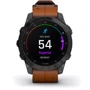 Смарт-часы Garmin Epix (Gen 2) Sapphire Black Titanium with Chestnut Leather Band (010-02582-30): Сенсорный экран есть