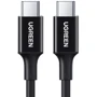 Кабель Ugreen USB-C to USB-C 100W 5A 2m Black (80372)