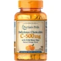 Puritan's Pride Chewable Vitamin C with Rose Hips 500 mg Витамин С с шиповником 90 жевательных таблеток