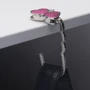 Набор подарочный Langres Lightness: Ручка шариковая + крючок для сумки, розовый (LS.122030-10) фото 2