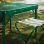 Складаний табурет ІКЕА STRANDÖN зелений (30575845): Висота, см 40