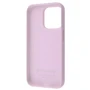 Чехол для iPhone Proove Silicone Case with Magnetic Ring Light Pink for iPhone 15 Pro Max: Материалы Силикон