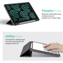 Аксессуар для iPad ArmorStandart Smart Case Fold Pen Dark Grey for iPad Air 11 (2024 / 2025) (ARM78116): Особенности Приятен на ощупь, Стильный дизайн, Складывается в подставку, Удобно держать в руке, режим автопробуждения/сна