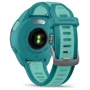 Смарт-часы Garmin Forerunner 165 Music Turquoise/Aqua (010-02863-32): Материал ремешка Силикон