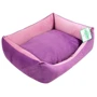 Лежак Luсky Pet Ліра-new №3 бузково-рожевий 60х80х20 см (555083)