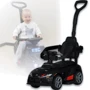 Каталка-толокар 2в1 Bambi Toyota чорний (M 6129EL-2)