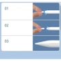 Наконечники Baseus Smooth Writing Capacitive Stylus White (2 Pack) (SXBC010002) фото 15
