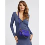 Женская сумка кросс боди GUESS NELL DOUBLE POUCH CROSSBODY синяя (HWVB8678700-VIO): Застежка Молния
