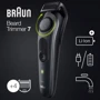 Машинка для стрижки (триммер) Braun BeardTrimmer BT7340: Особенности Влажная очистка, Беспроводной, Самозатачивающиеся лезвия