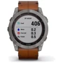 Смарт-часы Garmin Fenix 7X Sapphire Solar Titanium with Chestnut Leather Band (010-02541-19): Карты памяти нет