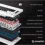 Клавиатура GamePro MK160W (Red) с Hot-Swap RGB White: Тип клавиш механический
