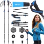 Треккинговая палка Mountain Goat Pro+ Black/Blue 43-130см (MG0007)