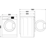 Пральна машина Whirlpool FFWDD 1076258 BV EU: Тип машини Автомат с сушкой