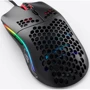 Мышь GLORIOUS Model O Minus Glossy Black (GOM-GBlack): Тип сенсора оптический