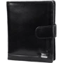 Мужское портмоне Rovicky черное (DNKPC-106L-BAR-black): Материал Натуральная кожа