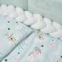Постельный комплект Twins Fluffy Puffy mint 7 эл. ментоловый (4076-TFP-14)